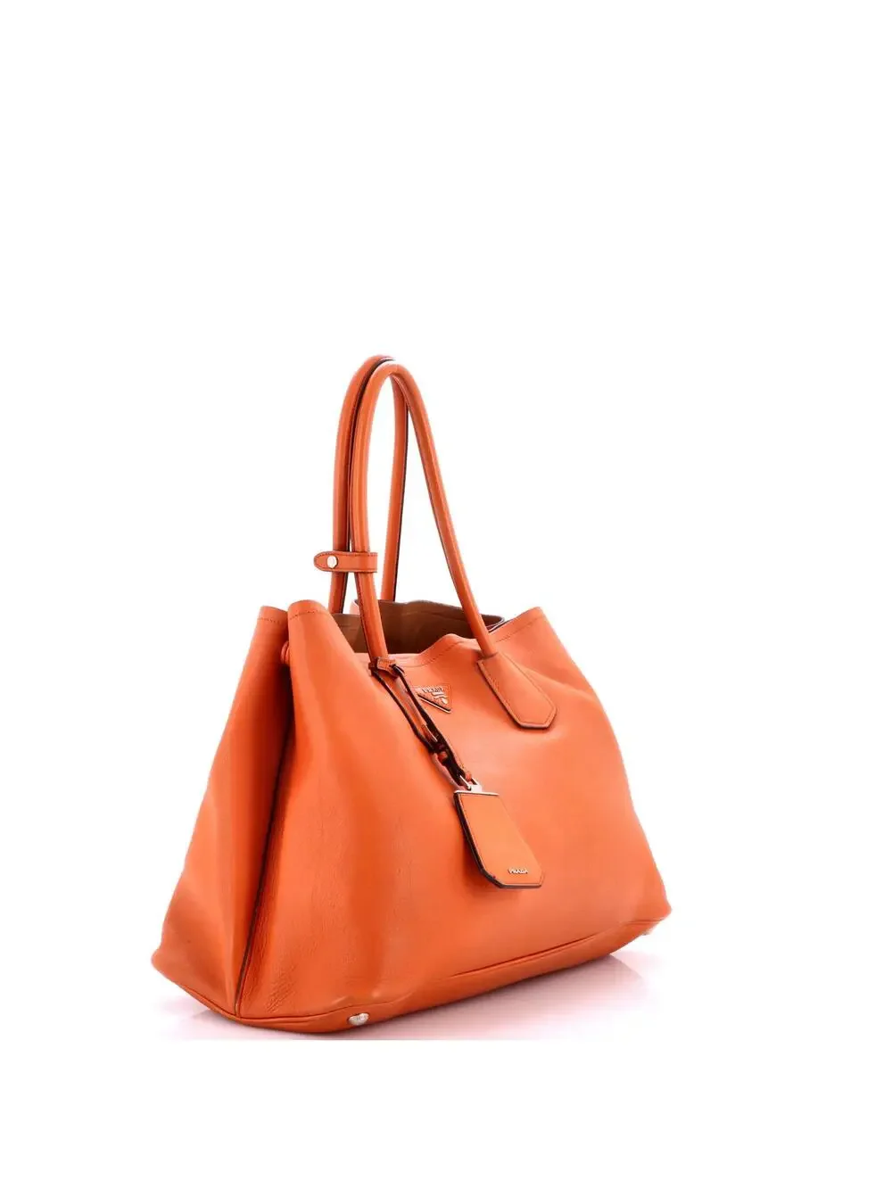 Prada Cuir Double Tote Leather Large #333515P80B
